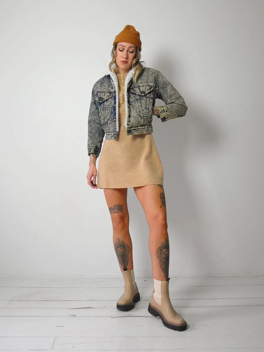 1980's Levi's Sherpa Jean Jacket