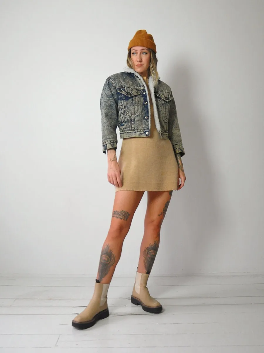 1980's Levi's Sherpa Jean Jacket