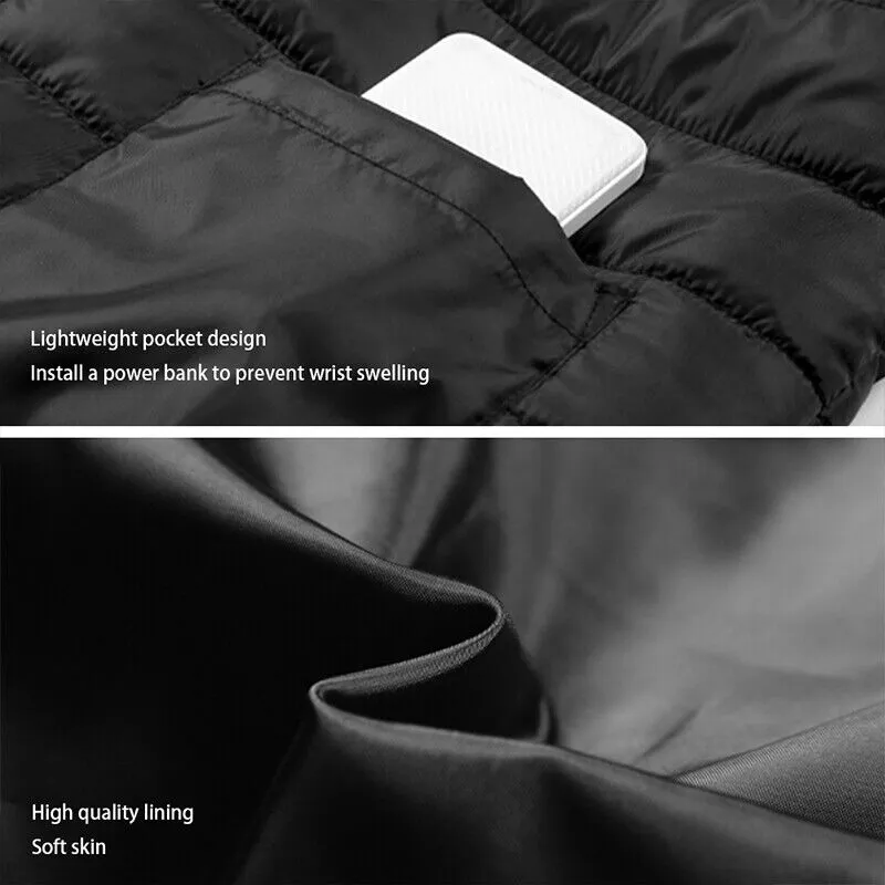 3XL Electric Heated Vest | USB Thermal Winter Jacket | Warm Heat Pad | Unisex Wear
