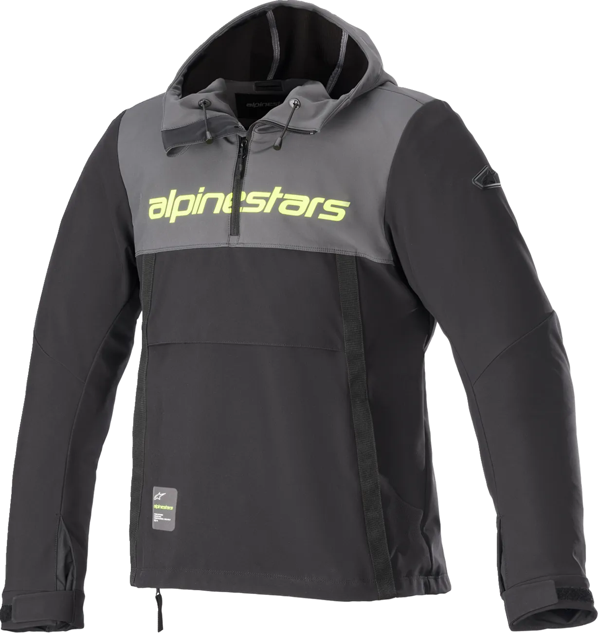 ALPINESTARS Sherpa Jacket - Black/Gray/Yellow - Medium 4208123-9151-M