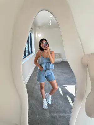april top (LIGHT DENIM)