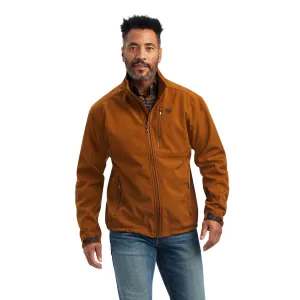 Ariat Men's Logo 2.0 Chestnut Softshell Jacket 10041612