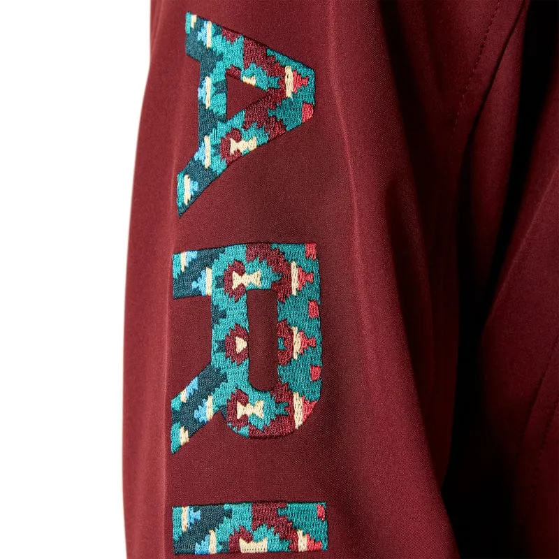 Ariat Women's New Team Tawny Port/Baja Softshell Jacket 10046690