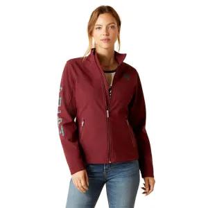 Ariat Women's New Team Tawny Port/Baja Softshell Jacket 10046690