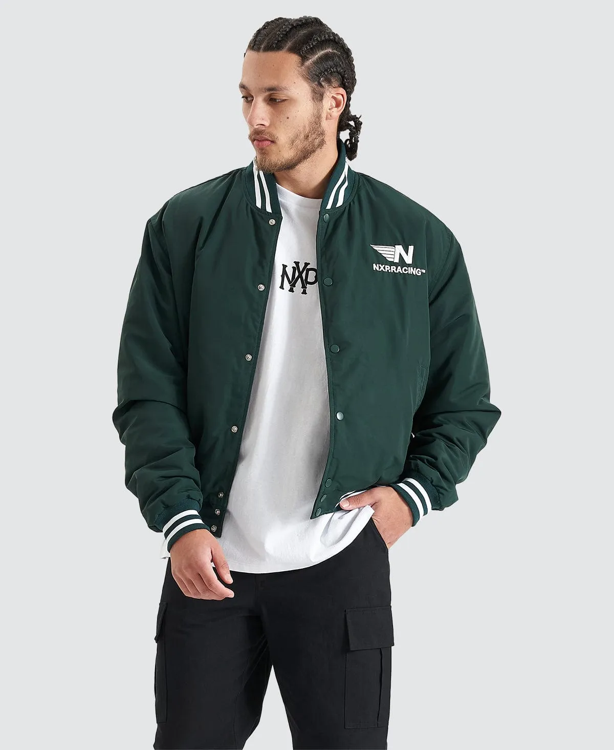 Baseline Bomber Jacket Pine Grove