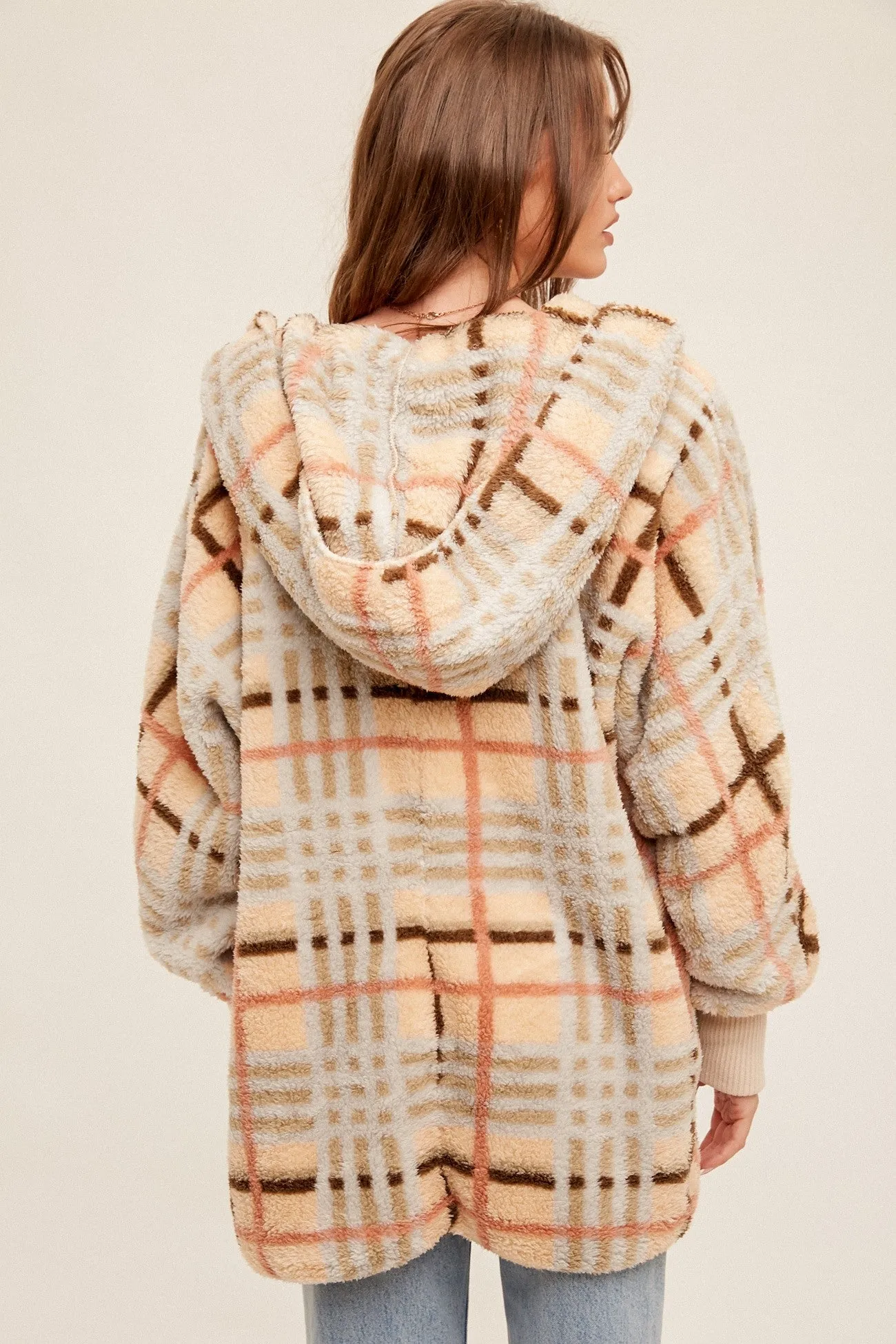 Becky Plaid Sherpa