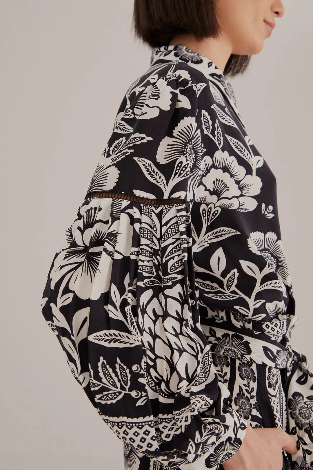Black Pineapple Garden Jumpsuit