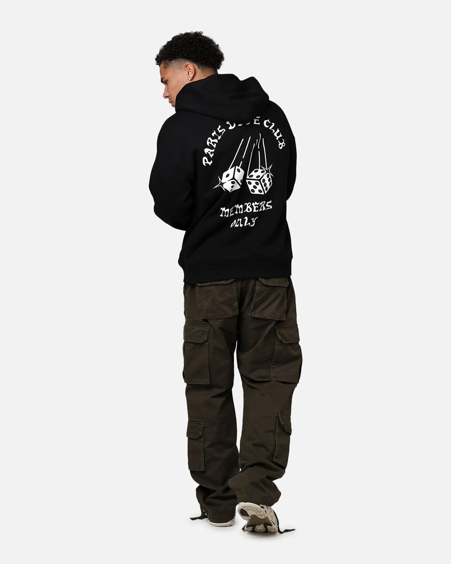 Carre Members Only Zip Hoodie Black