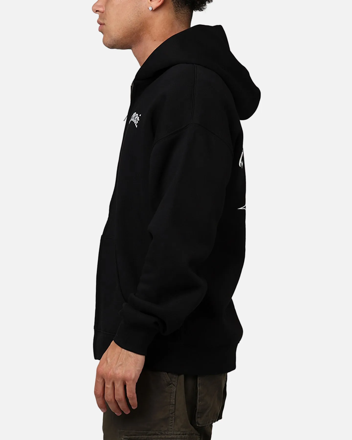 Carre Members Only Zip Hoodie Black