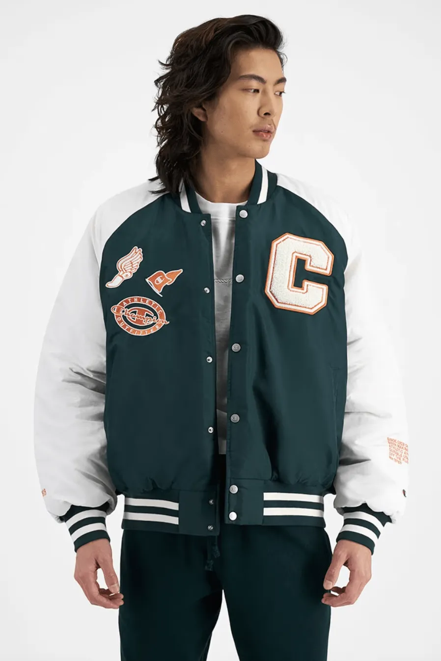 CHAMPION UNISEX RE:BOUND CLUBHOUSE JACKET - MID FIELD