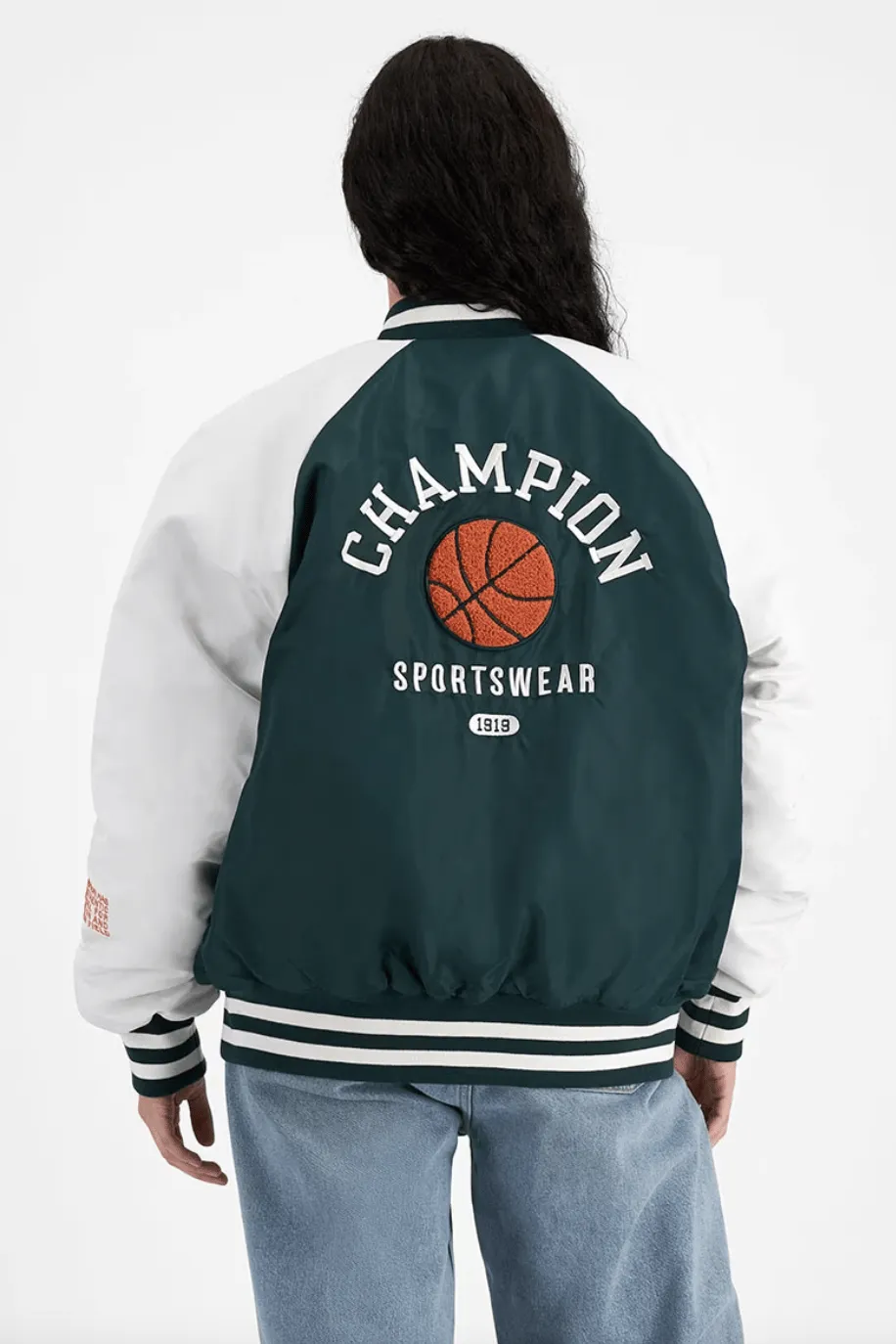 CHAMPION UNISEX RE:BOUND CLUBHOUSE JACKET - MID FIELD