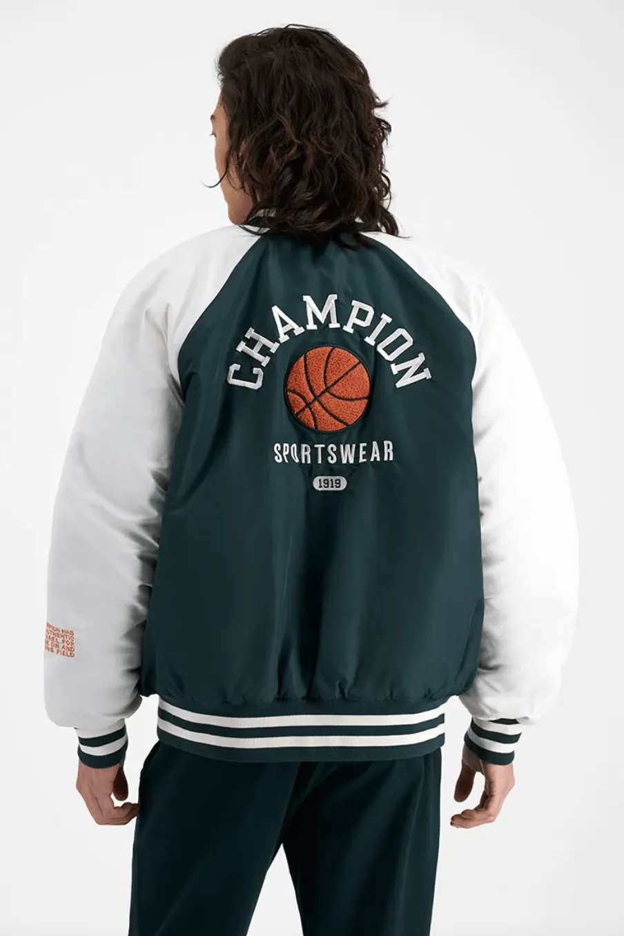 CHAMPION UNISEX RE:BOUND CLUBHOUSE JACKET - MID FIELD