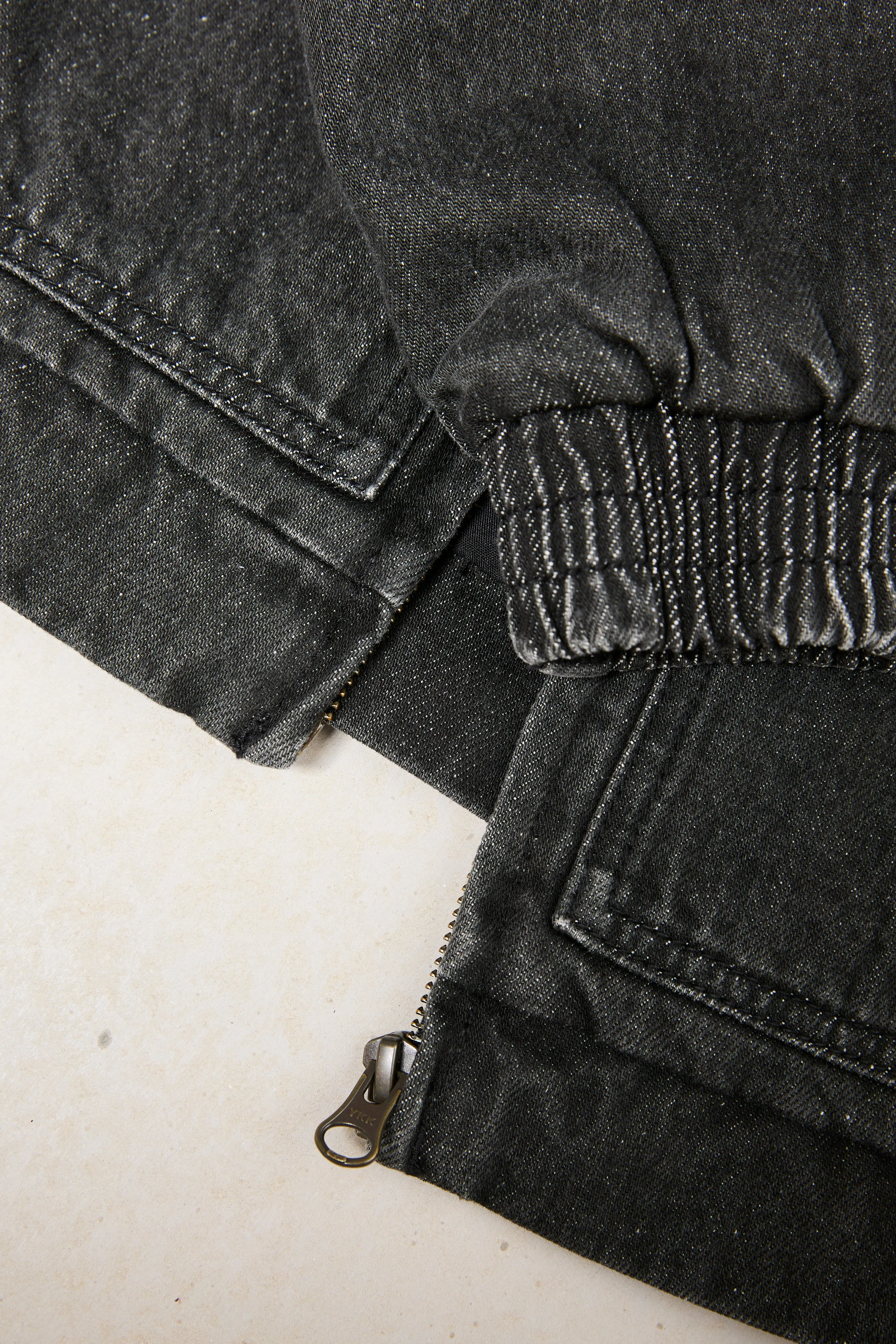 Denim Bomber Jacket