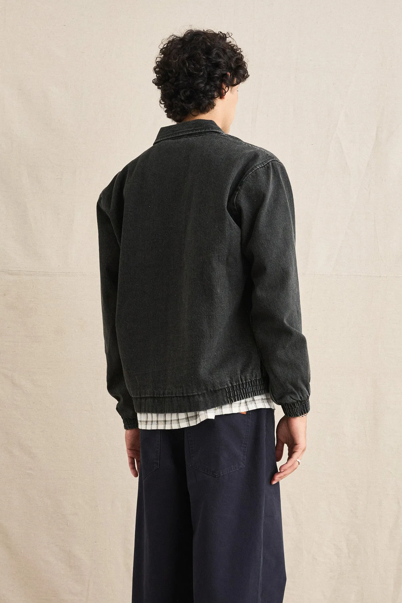 Denim Bomber Jacket
