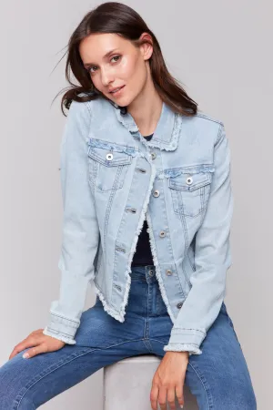 FRINGE JEAN JACKET