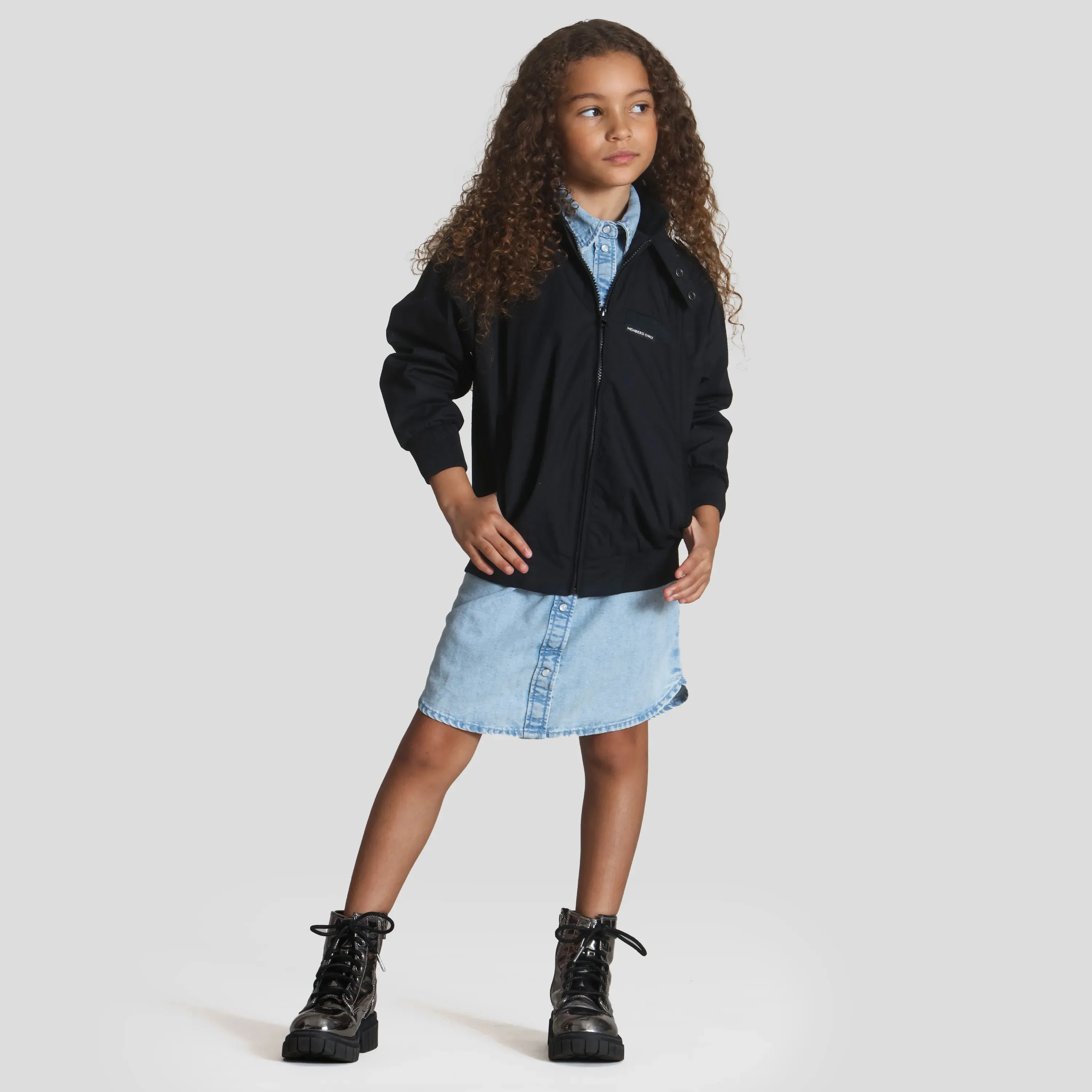 Girl's Iconic Racer Jacket