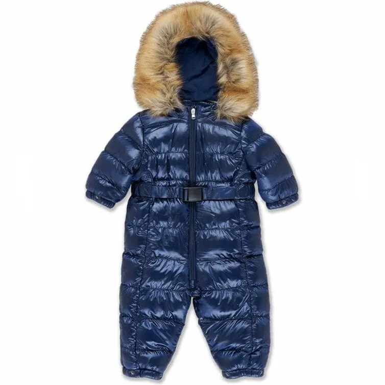 Kids Jordan Craig Newborn Astoria Snowsuit (Navy) NB900