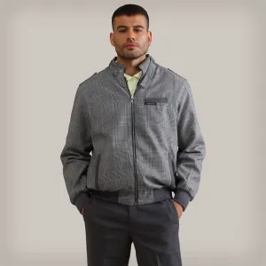 Men's Anderson Glen Plaid Iconic Racer Jacket