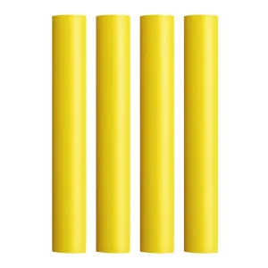 Pacer Battery Cable Heat Shrink Tubing - 3/4" x 12" - Yellow (4-Pieces) [BEHS3/4-12YL-4]