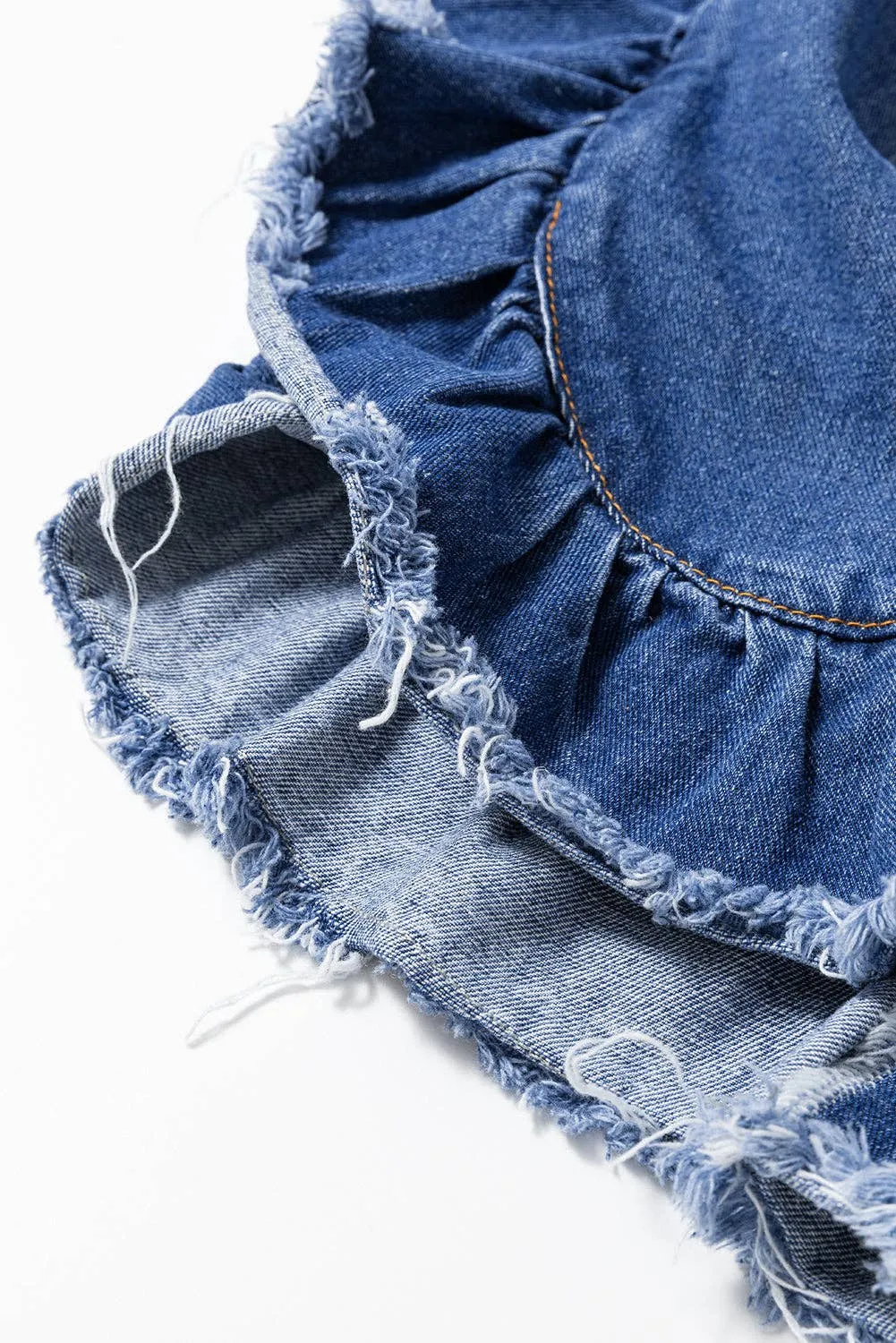Short Sleeve Denim Jacket