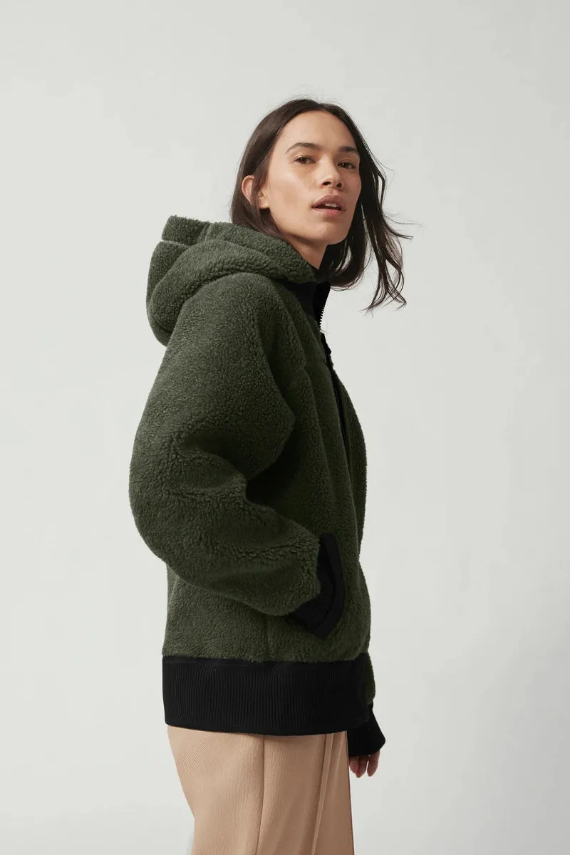 Simcoe Fleece Hoodie Dark Sage