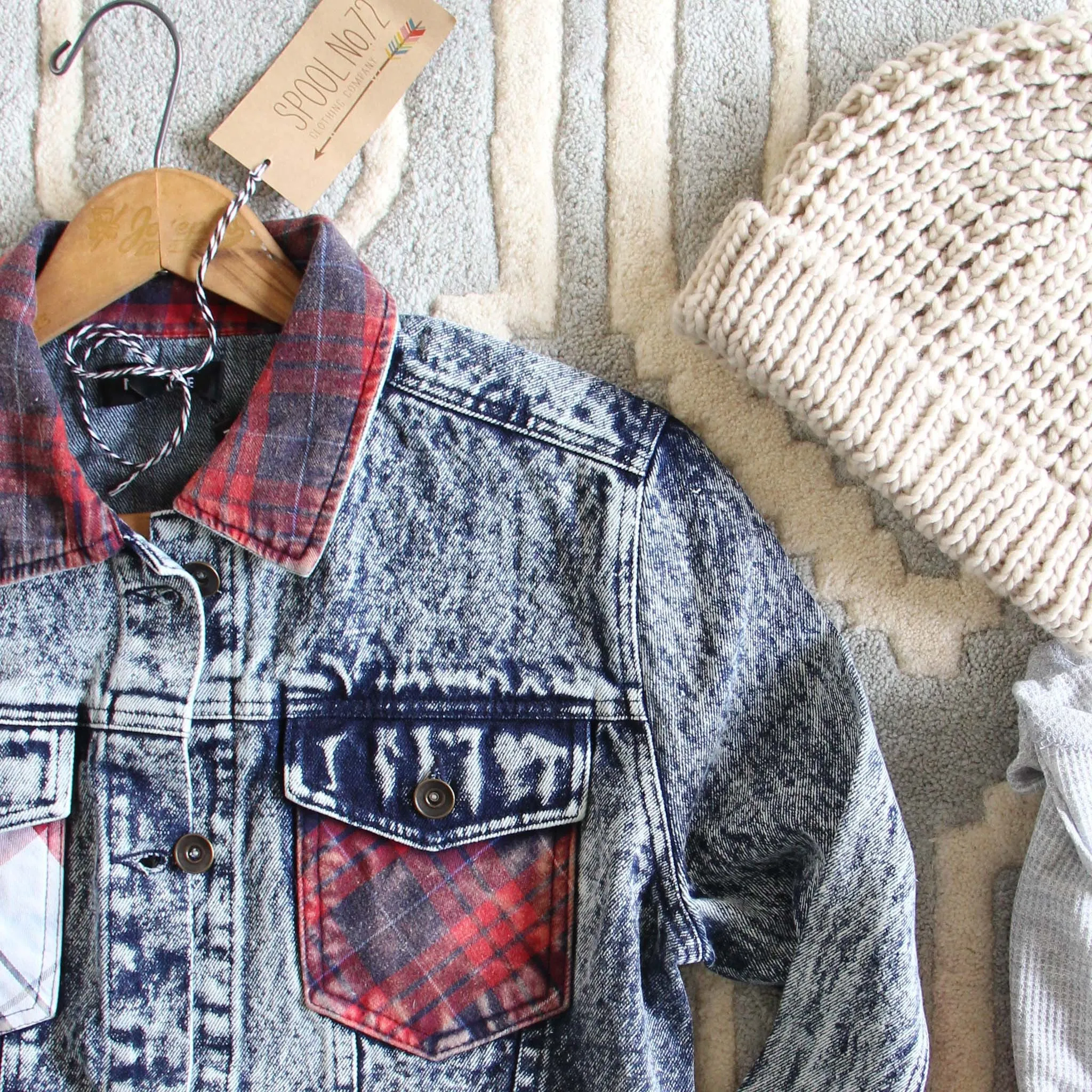 The Tucker Jean Jacket in Plaid