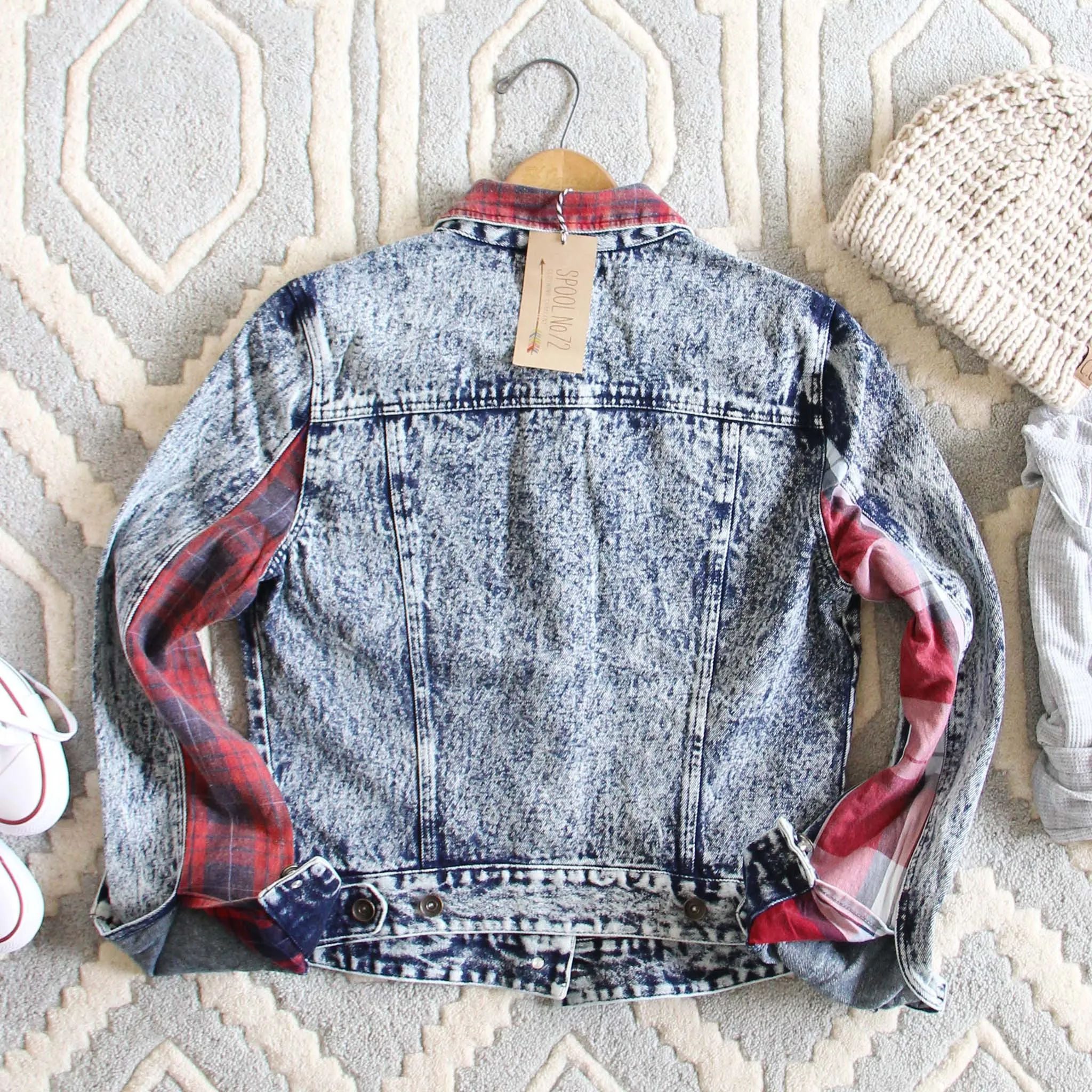 The Tucker Jean Jacket in Plaid