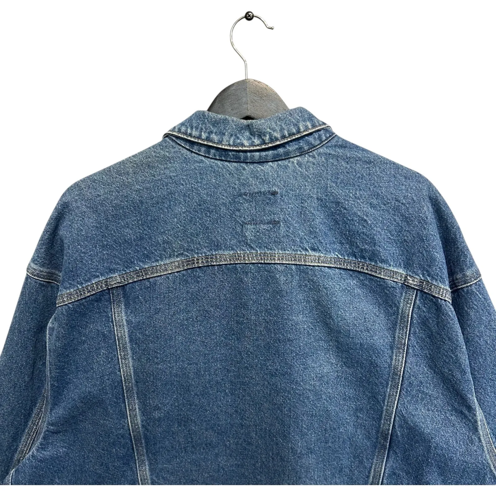 Vintage Carhartt J12 DST Stone Wash Trucker Denim Jacket
