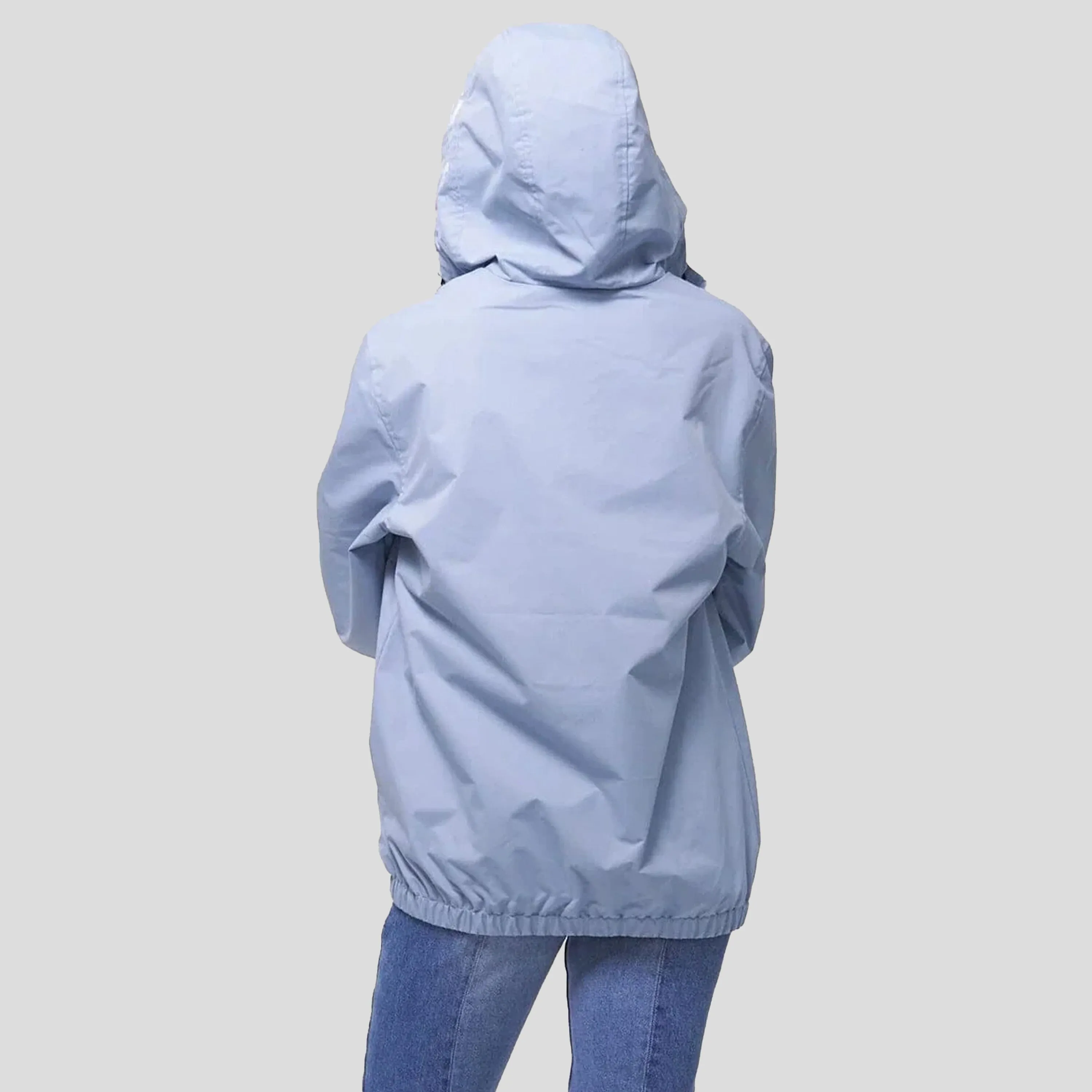 Women's Poly Taslon Pullover Jacket with hood - FINAL SALE