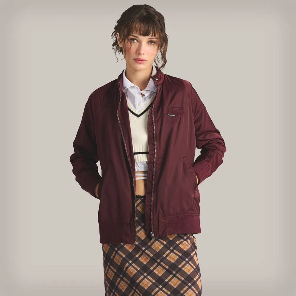 Women's Satin Bomber Jacket