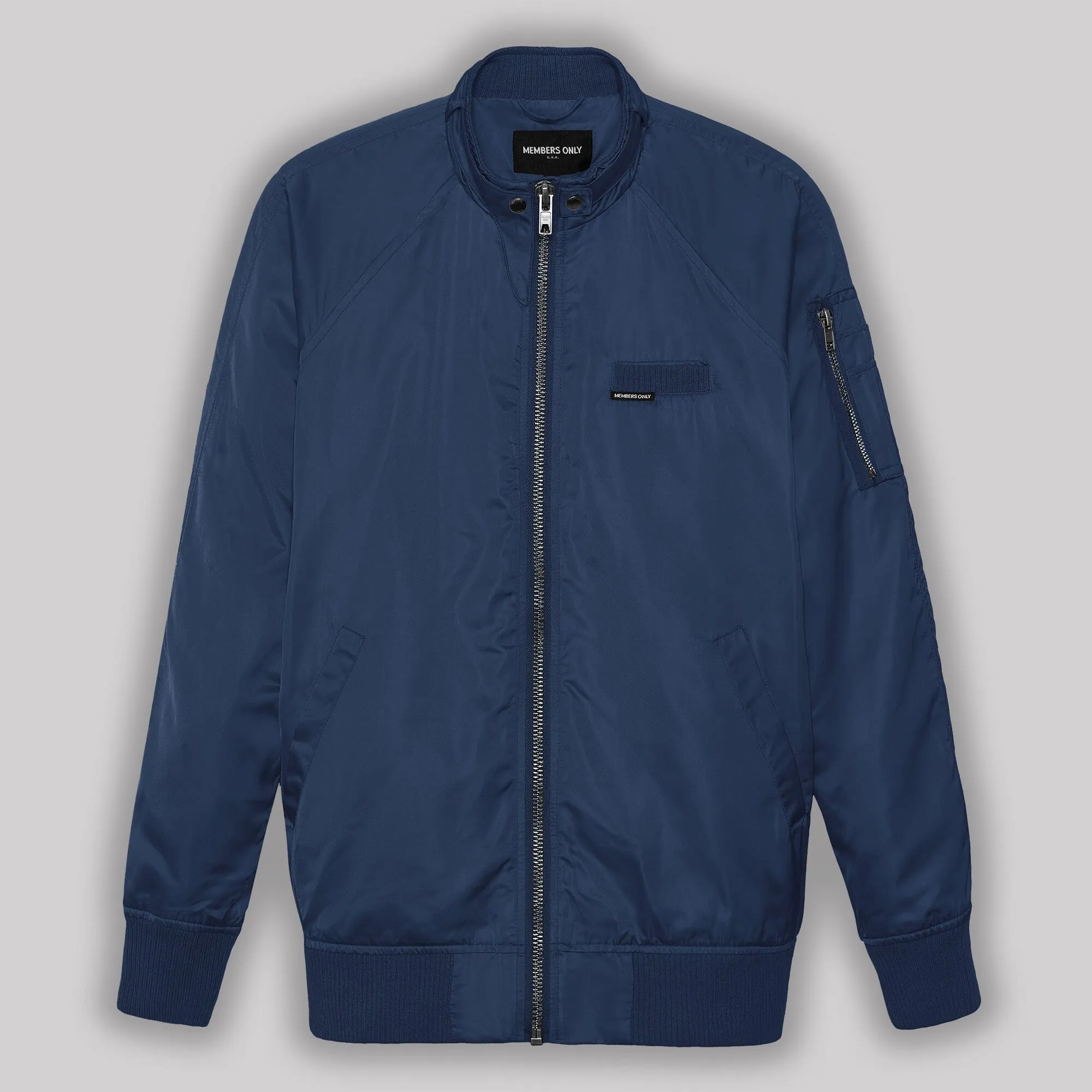 Women's Satin Bomber Jacket